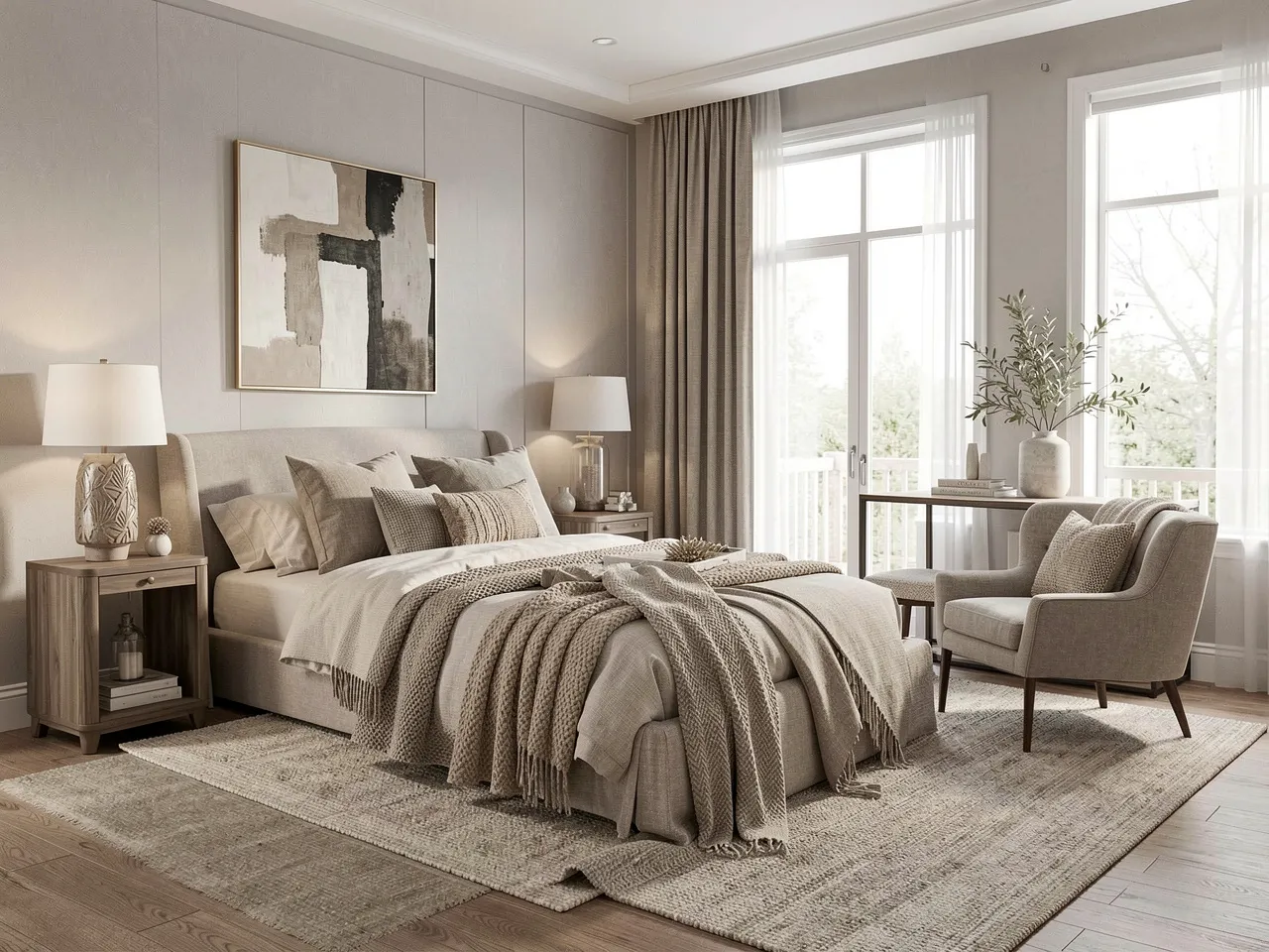 professional room styling example